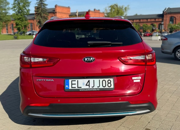 Kia Optima cena 67800 przebieg: 131001, rok produkcji 2017 z Łódź małe 352